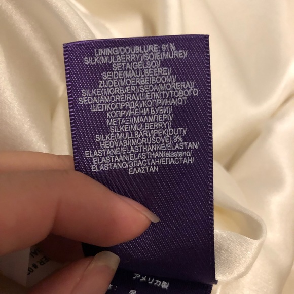 Cream Sleeveless Dress Ralph Lauren - Picture 4 of 5